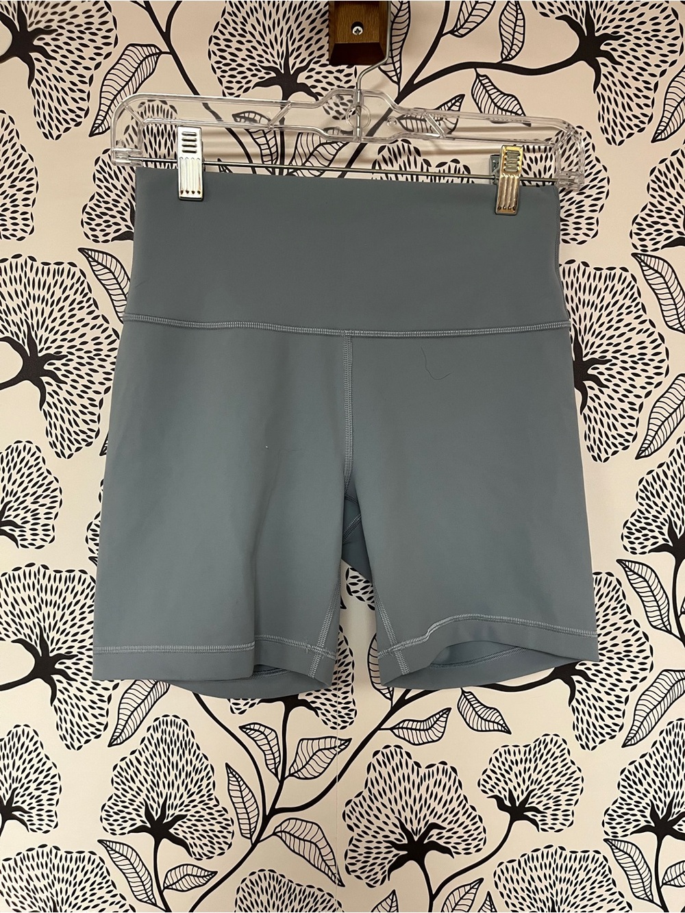 lululemon athletica Align High-Rise Bike Shorts in Slate Blue